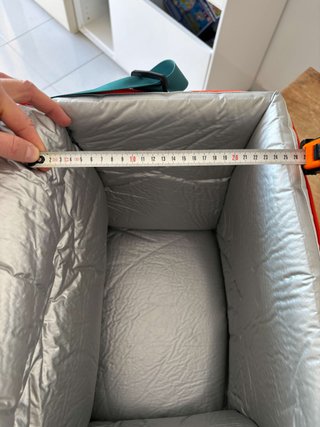 Nevera auto inflable 26L Portátil - Usada 3 veces!