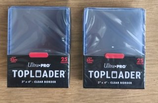 Lote 50 Toploaders Ultra Pro 3 x 4