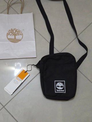 Tracolla Timberland nera