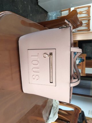 Bolso Tous Rosa y Dorado