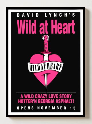 Póster Wild at Heart David Lynch 30x40 con marco
