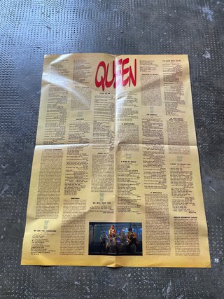 Poster Freddie Mercury Queen