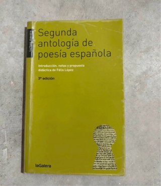 Segunda antología de poesía española