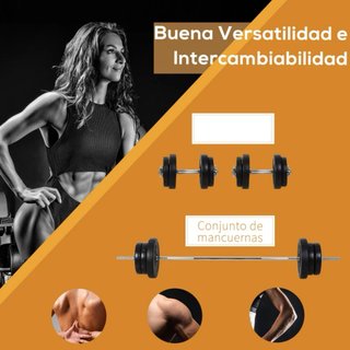 Juego Pesas 55 kg