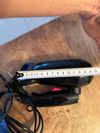 Secador Pelo Plegable de Viaje  1200W - Impecable!
