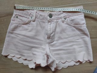Shorts vaqueros rosa MAJE T.36