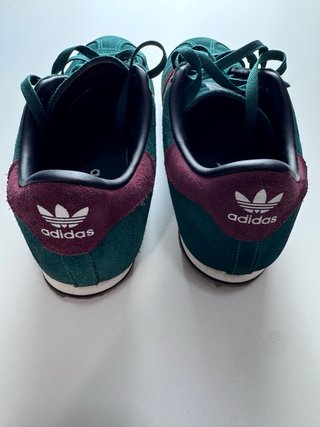 Adidas K74 Zapatillas Verde y Granate