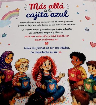 Cuento Infantil "Más allá de la cajita azul"