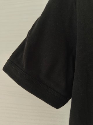 T-shirt donna nera taglia XL