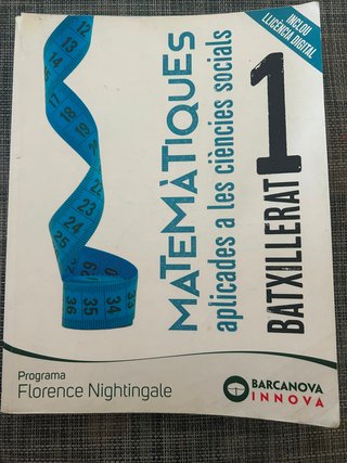 Florence Nightingale 1 Batxillerat. Matemàtique...