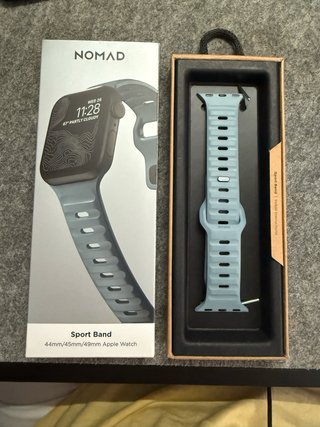 Nomad Sport Band Marine Blue Apple Watch