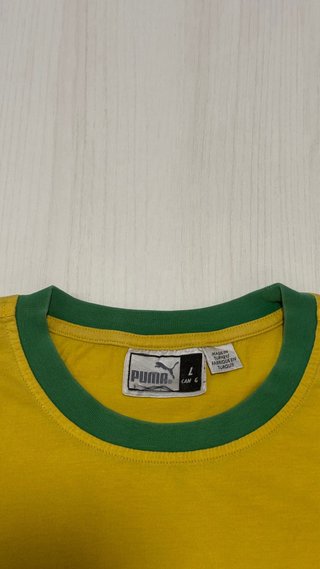 Camiseta Puma Amarilla Talla L