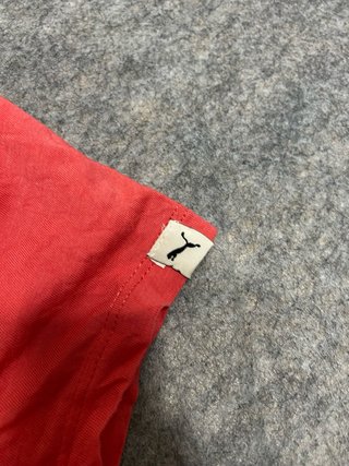 Maglietta Puma Vintage Rosso Pastello L Donna