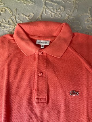 Polo Lacoste Naranja Talla S