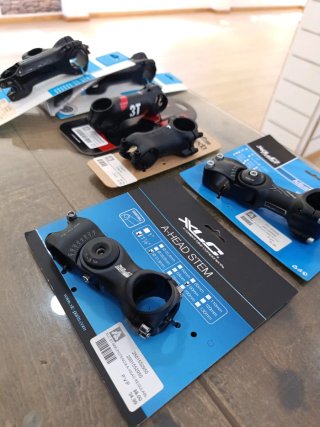 Pack de potencias de bicicleta nuevas