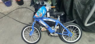 Bicicleta infantil 14' azul