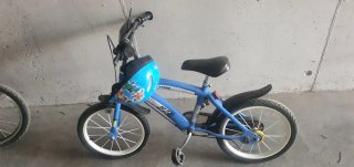 Bicicleta infantil 14' azul
