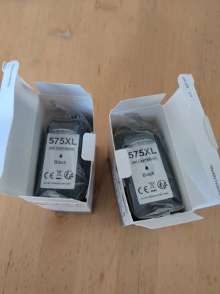 Pack 2 Cartuchos Impresora 575XL 576XL