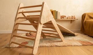 Sconto Pikler 3 IN 1 triangolo rampa arco per bambini