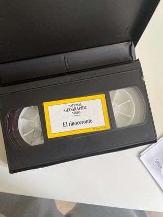 Cintas vhs national geographic video