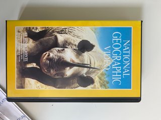 Cintas vhs national geographic video