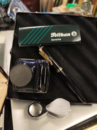 Lote Bolígrafos, Pluma y Portaminas