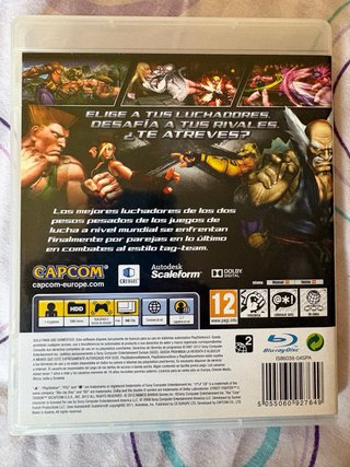 Street Fighter X Tekken PS3 PAL Esp