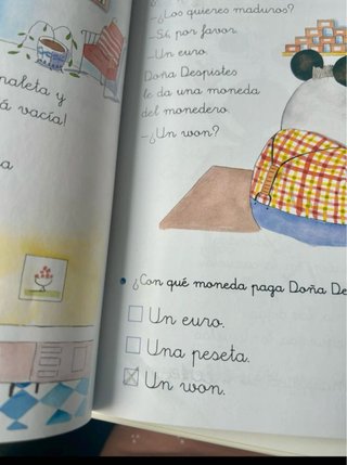 Ensalada de letras 1, Primaria lecturas