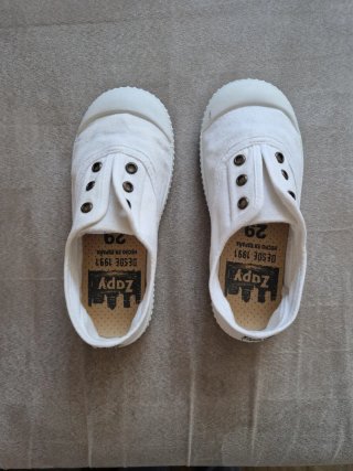 Zapatillas Zapy Blancas Niña Talla 28