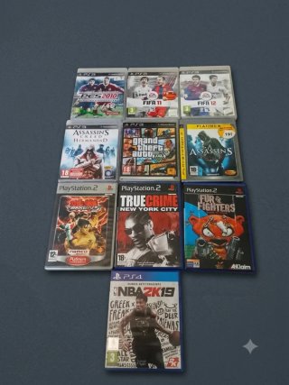 Lote Videojuegos PS2, PS3, PS4