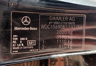 Salpicadero mercedes-benz clase (w156) gla 413237