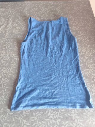 Camiseta tirantes AMISU azul talla S