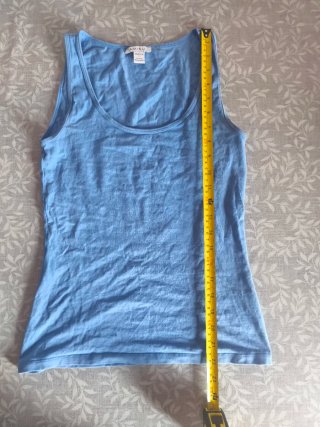 Camiseta tirantes AMISU azul talla S