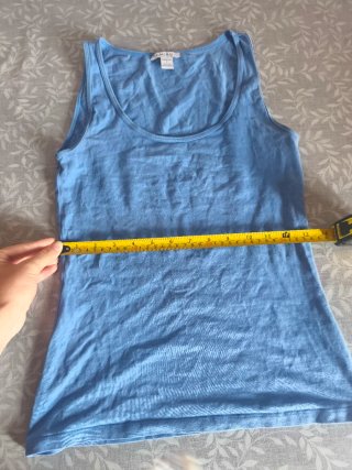 Camiseta tirantes AMISU azul talla S