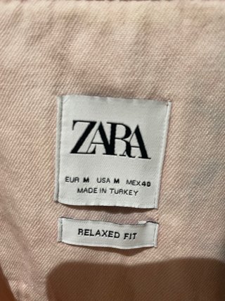 Camisa Zara degradada algodón M