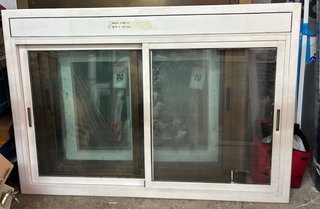 Ventana corredera lacado blanco