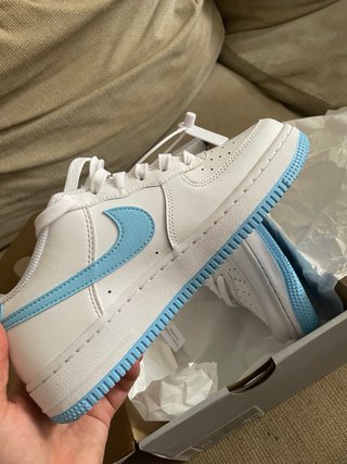 Nike Air Force 1 Talla 38 Azul/Blanco