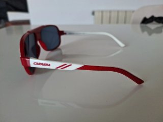 Gafas de sol Carrera niño rojas y blancas
