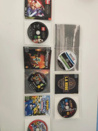 Pack PS3 Slim Negra + Mandos + Juegos.