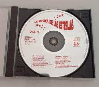 CD La Música de las Estrellas Vol. 2