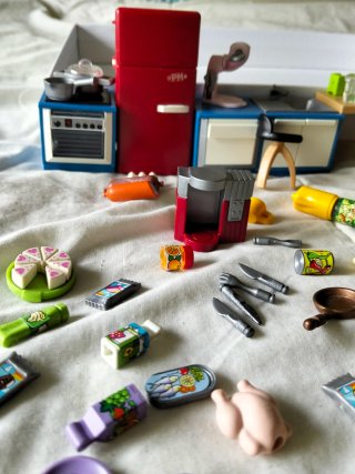 Lote Cocina Playmobil Familia