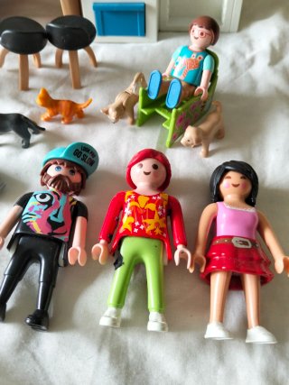 Lote Cocina Playmobil Familia