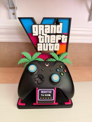 Soporte mando universal GTA VI PS5, Xbox Switch