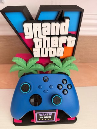 Soporte mando universal GTA VI PS5, Xbox Switch