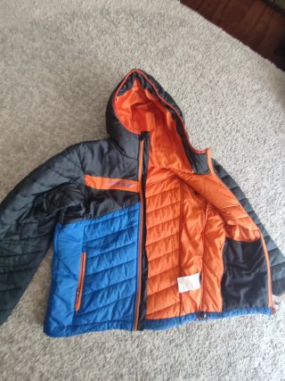 Chaqueta Ternua azul y gris