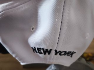 Gorra New York Yankees Negra y Blanca