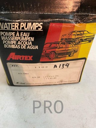 Bomba agua alfa romeo nueva