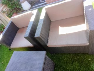Conjunto de jardín con Almacenamiento