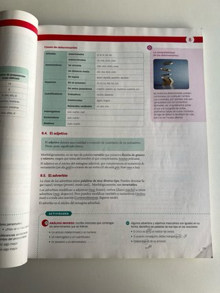 Lengua castellana y literatura 1 Bach. Santillana.
