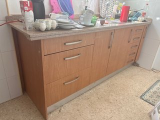 Mueble Cocina con Microondas